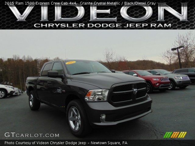 2015 Ram 1500 Express Crew Cab 4x4 in Granite Crystal Metallic