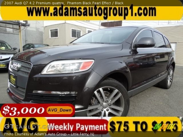 2007 Audi Q7 4.2 Premium quattro in Phantom Black Pearl Effect