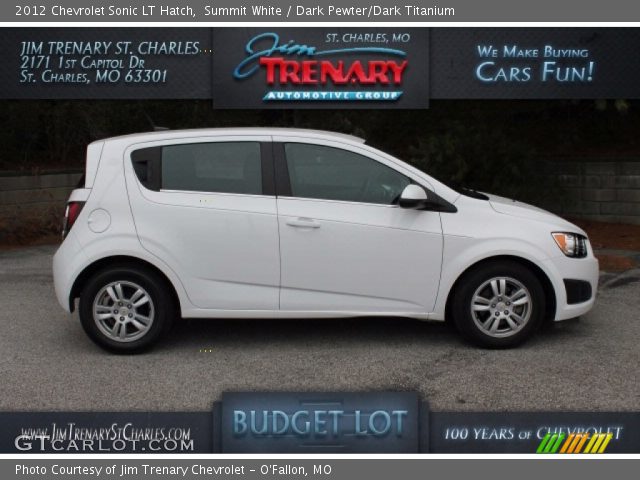 2012 Chevrolet Sonic LT Hatch in Summit White