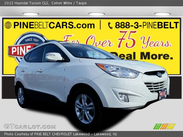 2013 Hyundai Tucson GLS in Cotton White