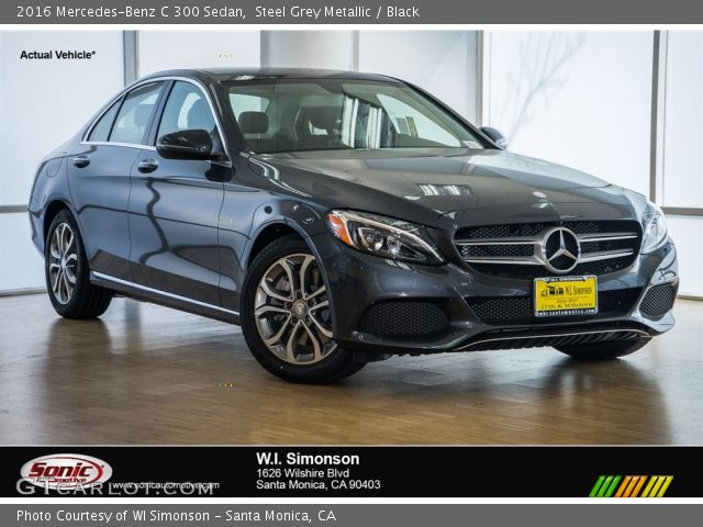 2016 Mercedes-Benz C 300 Sedan in Steel Grey Metallic