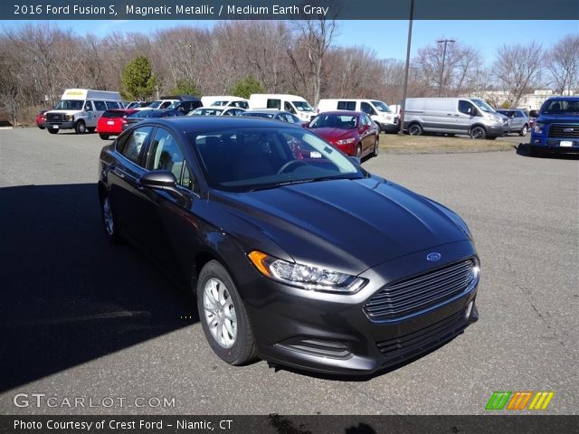 2016 Ford Fusion S in Magnetic Metallic