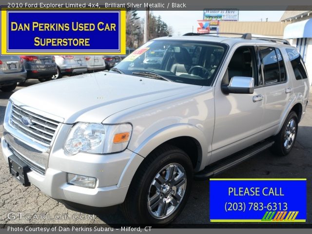 2010 Ford Explorer Limited 4x4 in Brilliant Silver Metallic