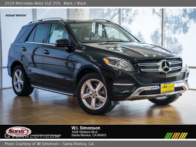 2016 Mercedes-Benz GLE 350 in Black