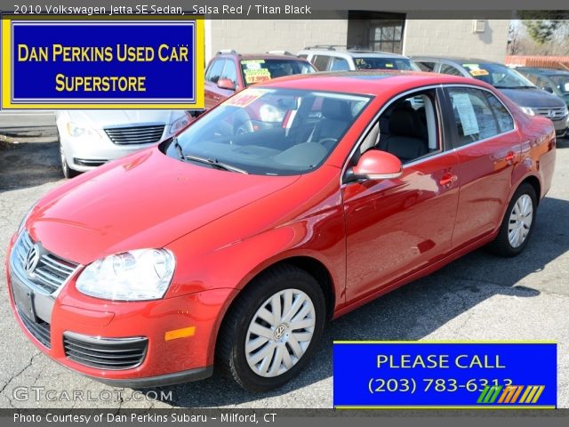 2010 Volkswagen Jetta SE Sedan in Salsa Red