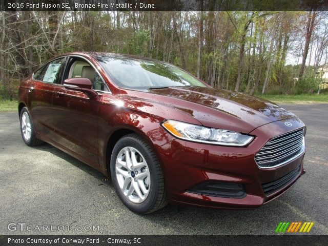 2016 Ford Fusion SE in Bronze Fire Metallic