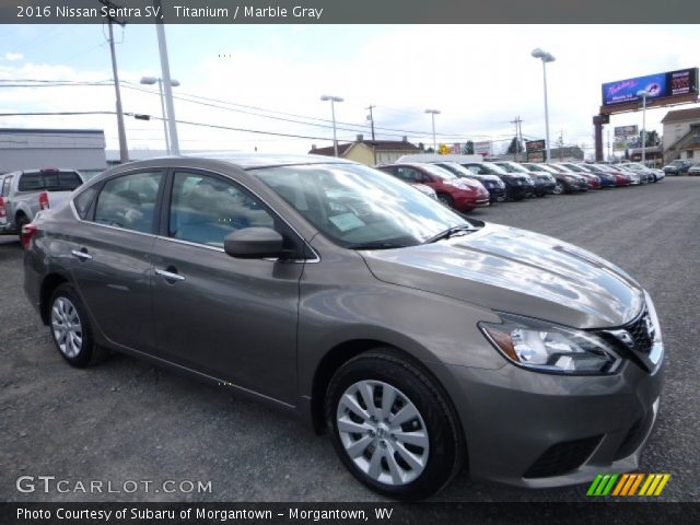 2016 Nissan Sentra SV in Titanium