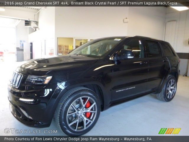 2016 Jeep Grand Cherokee SRT 4x4 in Brilliant Black Crystal Pearl