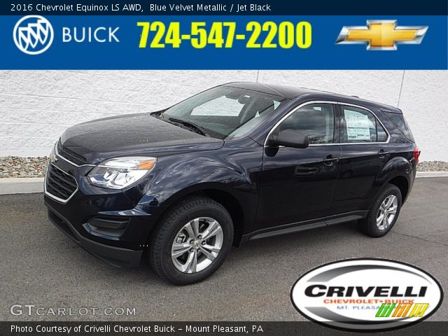 2016 Chevrolet Equinox LS AWD in Blue Velvet Metallic