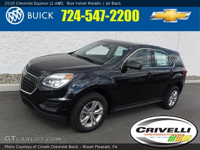 2016 Chevrolet Equinox LS AWD in Blue Velvet Metallic