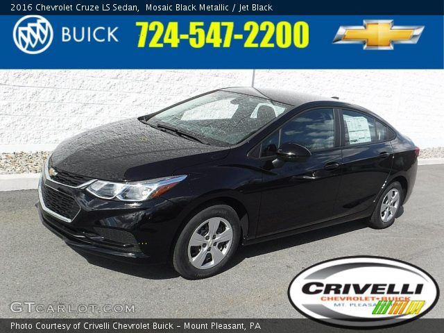 2016 Chevrolet Cruze LS Sedan in Mosaic Black Metallic