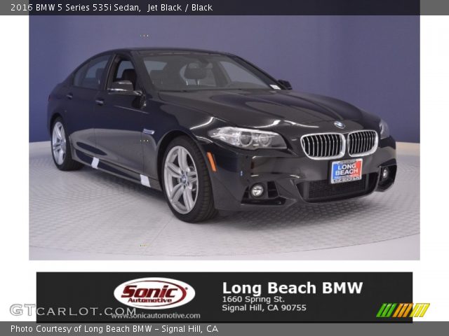 2016 BMW 5 Series 535i Sedan in Jet Black