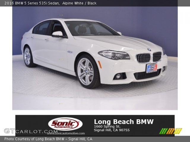 2016 BMW 5 Series 535i Sedan in Alpine White