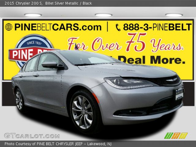 2015 Chrysler 200 S in Billet Silver Metallic
