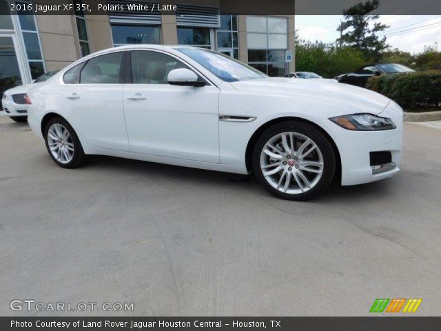 2016 Jaguar XF 35t in Polaris White