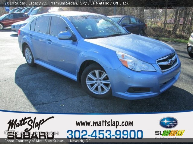 2010 Subaru Legacy 2.5i Premium Sedan in Sky Blue Metallic