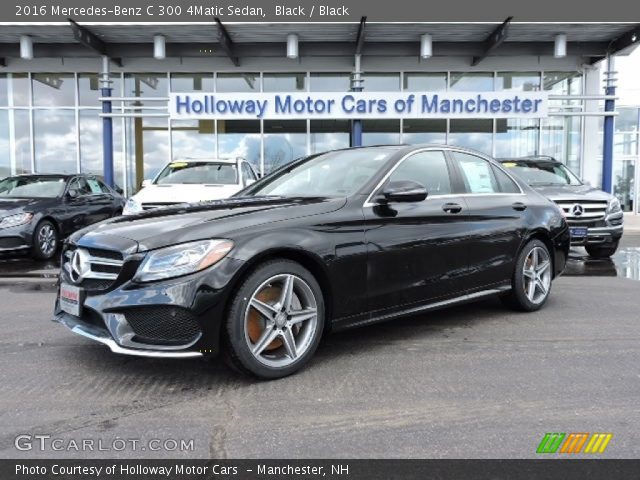 2016 Mercedes-Benz C 300 4Matic Sedan in Black