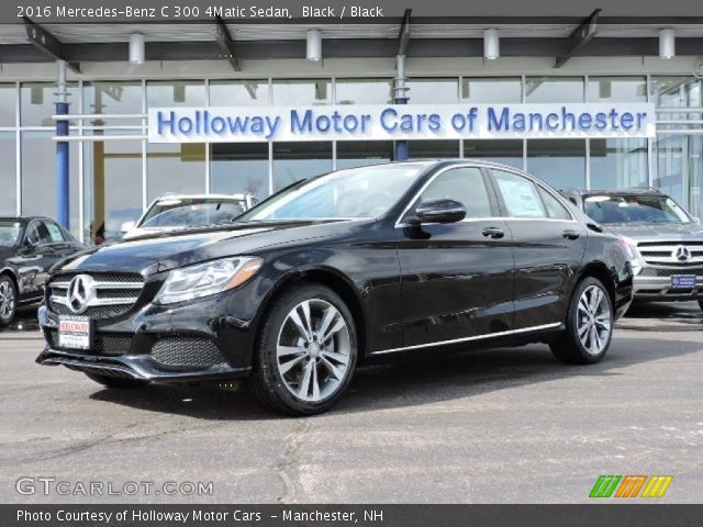 2016 Mercedes-Benz C 300 4Matic Sedan in Black