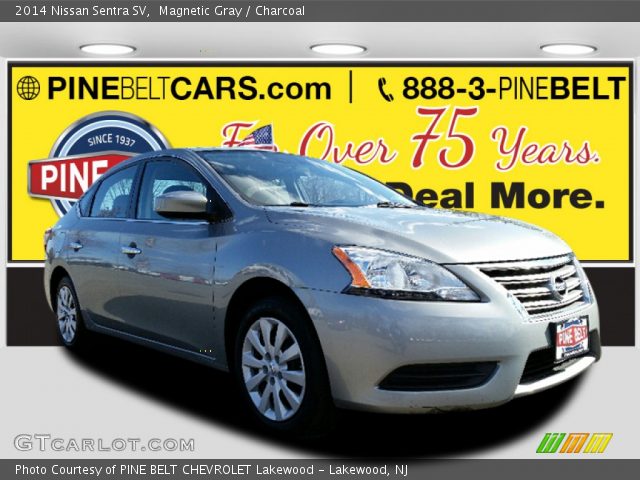 2014 Nissan Sentra SV in Magnetic Gray