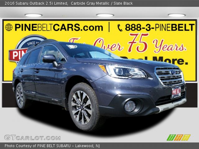 2016 Subaru Outback 2.5i Limited in Carbide Gray Metallic