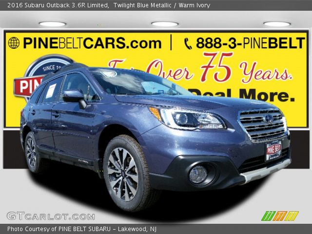 2016 Subaru Outback 3.6R Limited in Twilight Blue Metallic