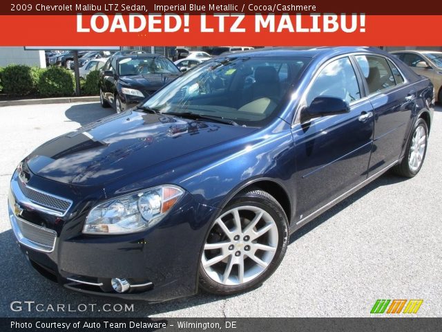 2009 Chevrolet Malibu LTZ Sedan in Imperial Blue Metallic