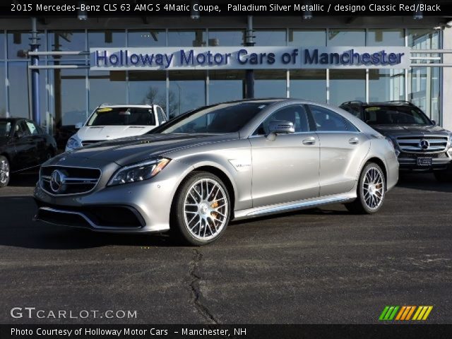 2015 Mercedes-Benz CLS 63 AMG S 4Matic Coupe in Palladium Silver Metallic
