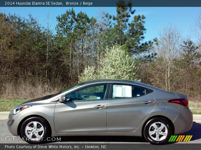 2014 Hyundai Elantra SE Sedan in Bronze