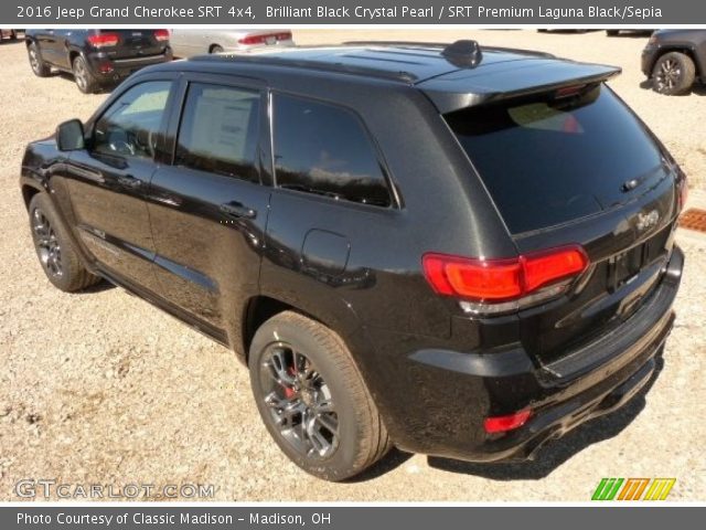 2016 Jeep Grand Cherokee SRT 4x4 in Brilliant Black Crystal Pearl