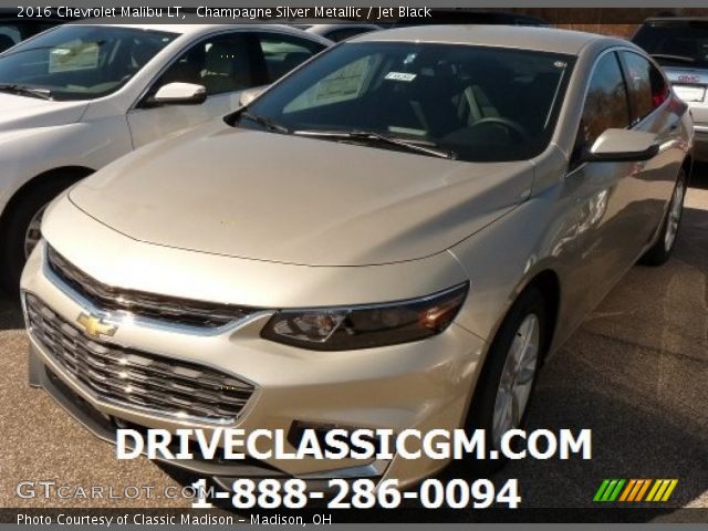 2016 Chevrolet Malibu LT in Champagne Silver Metallic