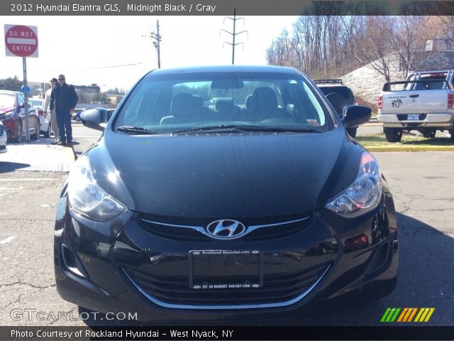 2012 Hyundai Elantra GLS in Midnight Black