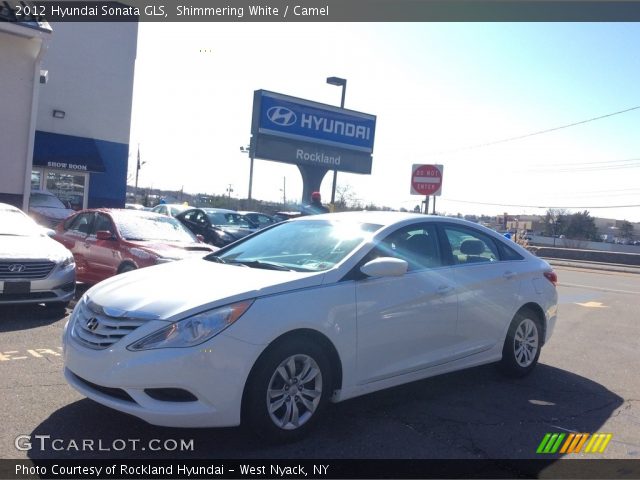 2012 Hyundai Sonata GLS in Shimmering White