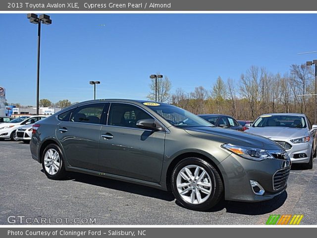 2013 Toyota Avalon XLE in Cypress Green Pearl
