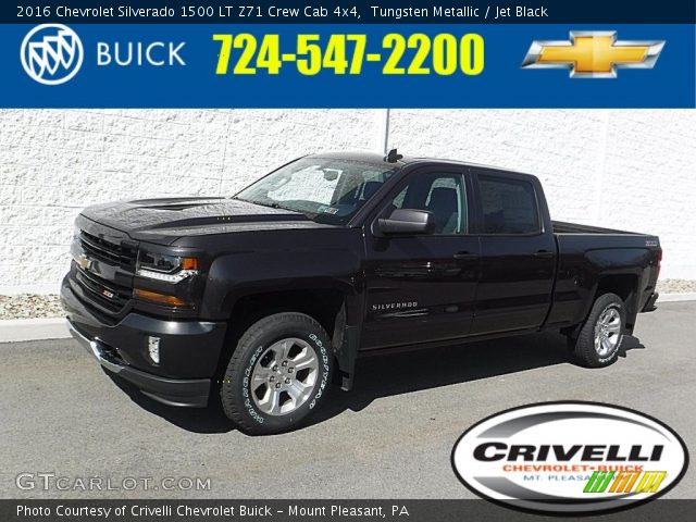 2016 Chevrolet Silverado 1500 LT Z71 Crew Cab 4x4 in Tungsten Metallic