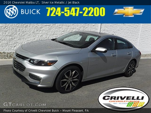 2016 Chevrolet Malibu LT in Silver Ice Metallic
