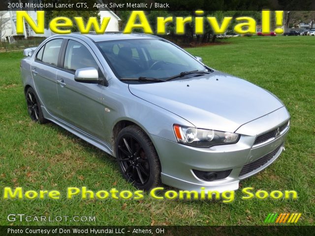2008 Mitsubishi Lancer GTS in Apex Silver Metallic