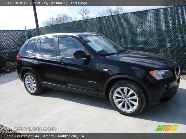 2013 BMW X3 xDrive 28i in Jet Black