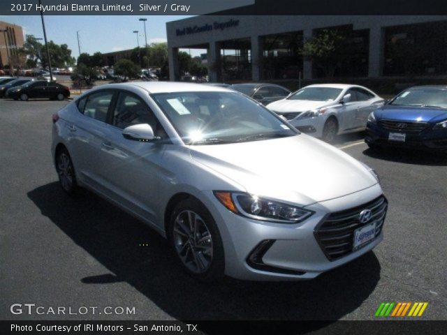 2017 Hyundai Elantra Limited in Silver