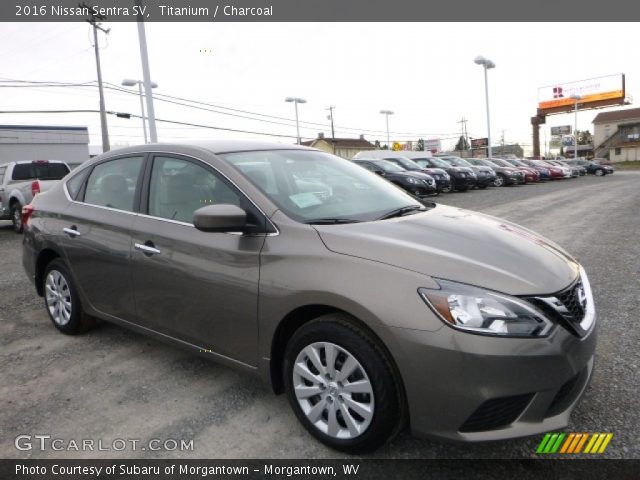 2016 Nissan Sentra SV in Titanium
