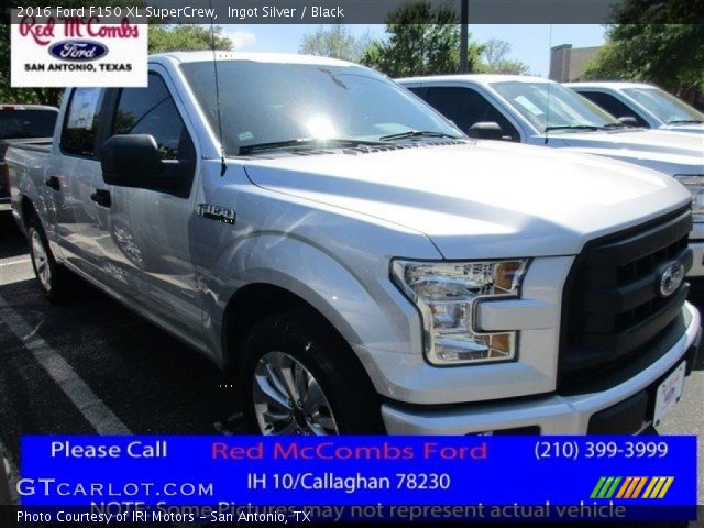2016 Ford F150 XL SuperCrew in Ingot Silver