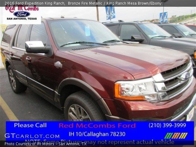 2016 Ford Expedition King Ranch in Bronze Fire Metallic