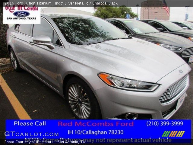 2016 Ford Fusion Titanium in Ingot Silver Metallic