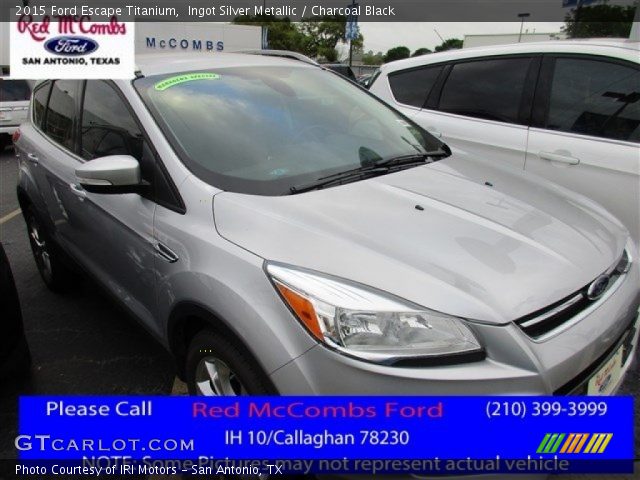 2015 Ford Escape Titanium in Ingot Silver Metallic