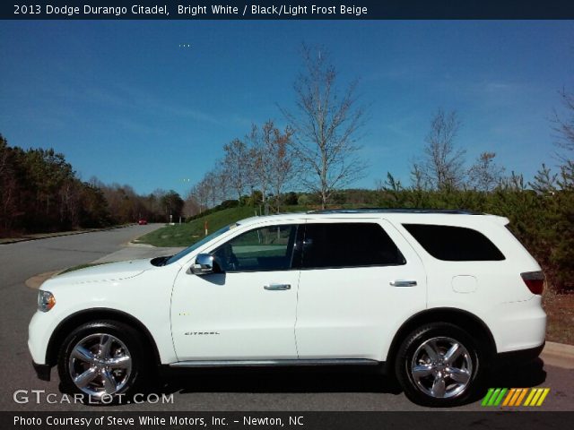 2013 Dodge Durango Citadel in Bright White