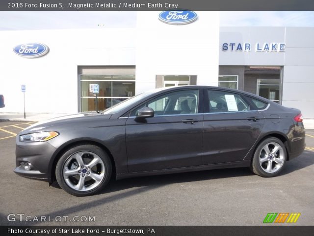 2016 Ford Fusion S in Magnetic Metallic