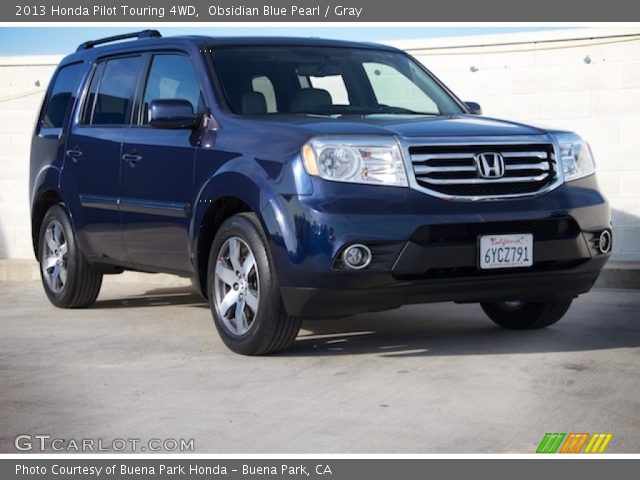 2013 Honda Pilot Touring 4WD in Obsidian Blue Pearl