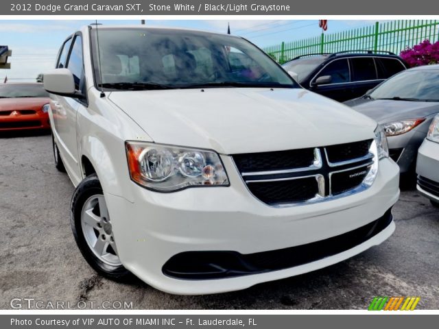 2012 Dodge Grand Caravan SXT in Stone White