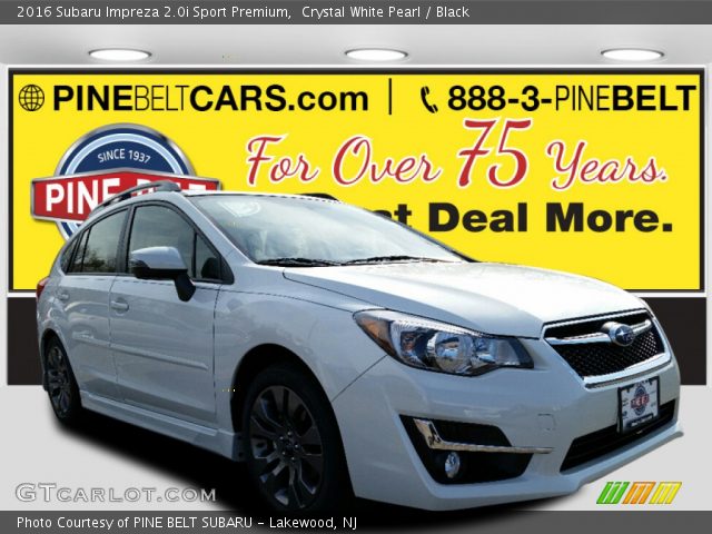 2016 Subaru Impreza 2.0i Sport Premium in Crystal White Pearl