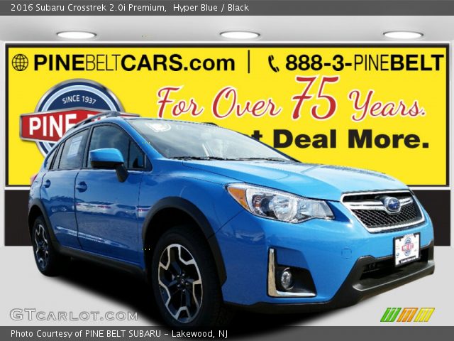 2016 Subaru Crosstrek 2.0i Premium in Hyper Blue