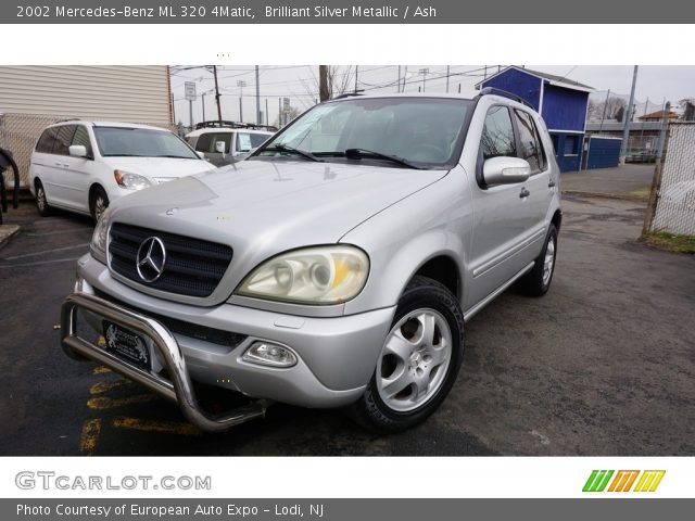 2002 Mercedes-Benz ML 320 4Matic in Brilliant Silver Metallic